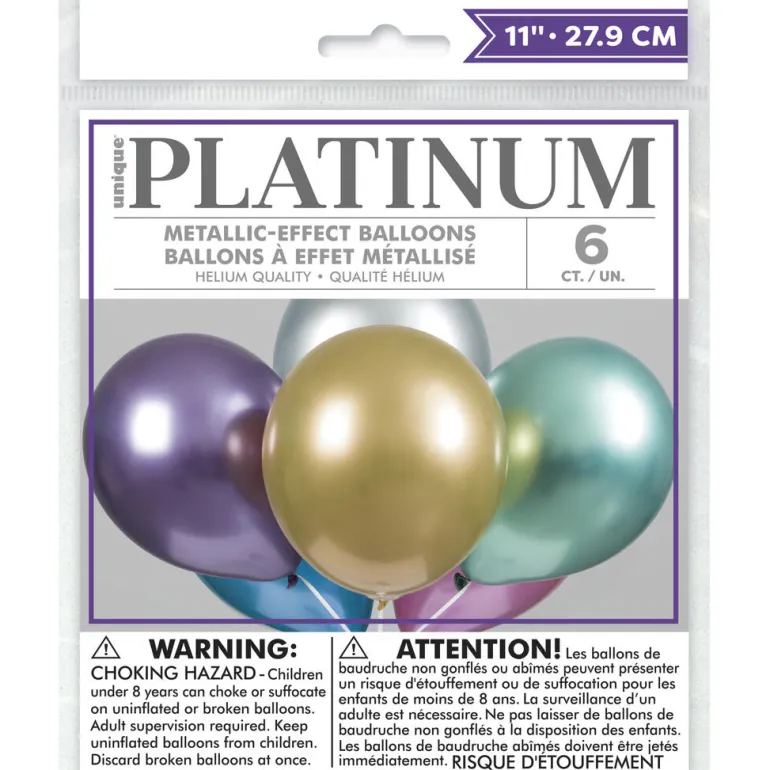 Ballonger - Assortert Metallic