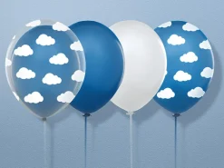 Ballonger  - Gjennomsiktig & Hvite Skyer