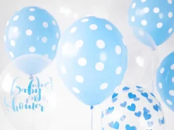 Ballonger - Gjennomsiktig & Lys Blå