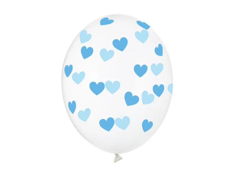 Ballonger - Gjennomsiktig & Lys Blå