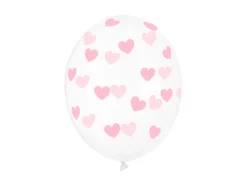 Ballonger - Gjennomsiktig & Lys Rosa