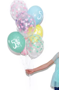 Ballonger - Gjennomsiktig & Lys Rosa