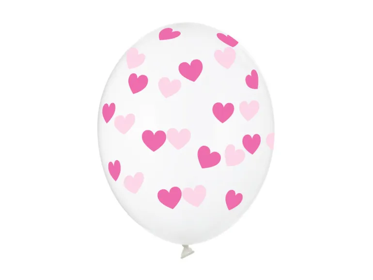 Ballonger - Gjennomsiktig & Rosa