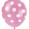 Ballonger med Prikker - Rosa
