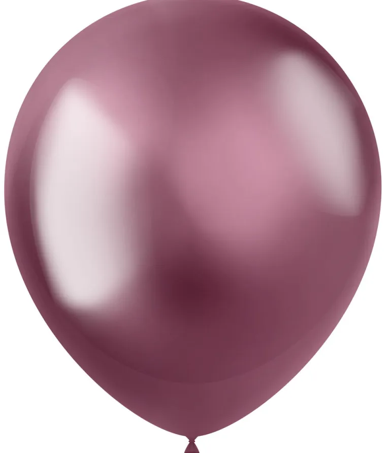 Ballonger - Mørk Rosa Metallic