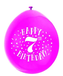 Ballonger - 7 År "Happy 7th Birthday"