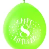 Ballonger - 8 År "Happy 8th Birthday"