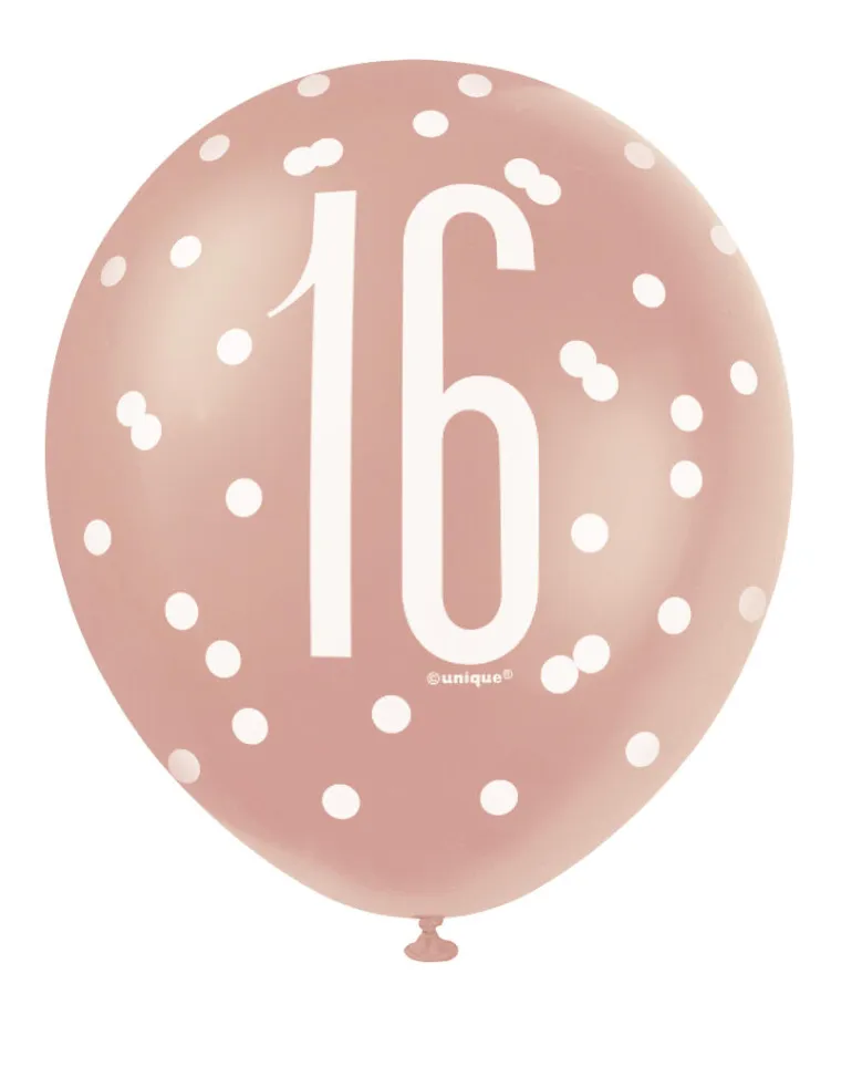 Ballonger - 16 År - Rosegull