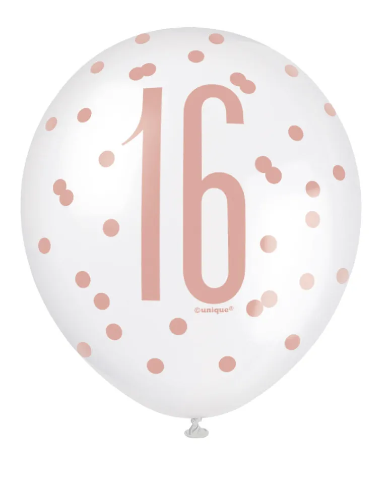 Ballonger - 16 År - Rosegull