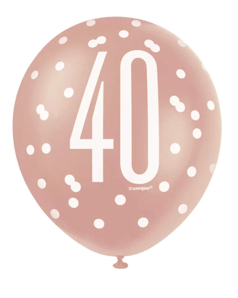 Ballonger - 40 År - Rosegull