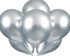 Ballonger - Sølv Metallic