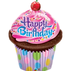 Birthday Frosted Cupcake