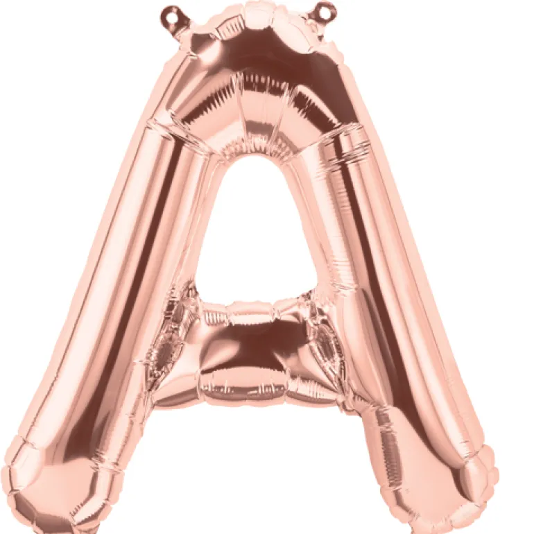 Bokstav A - Rose Gold