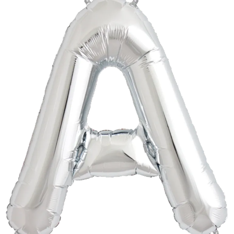 Bokstav A Silver