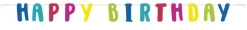Bokstavbanner - Llamabursdag