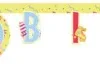 Bokstavbanner - Peppa Gris - Happy Bday