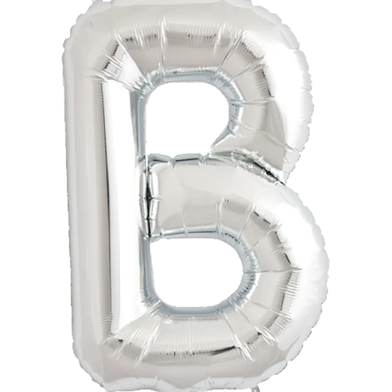 Bokstav B Silver