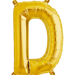 Bokstav D Gold