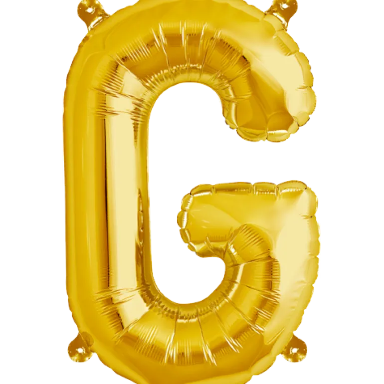 Bokstav G Gold