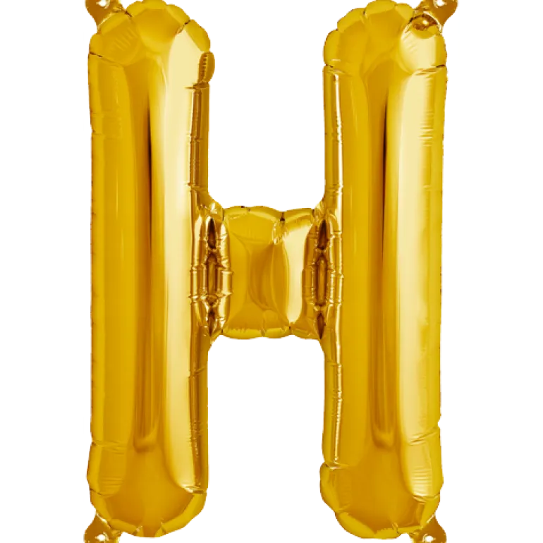 Bokstav H Gold