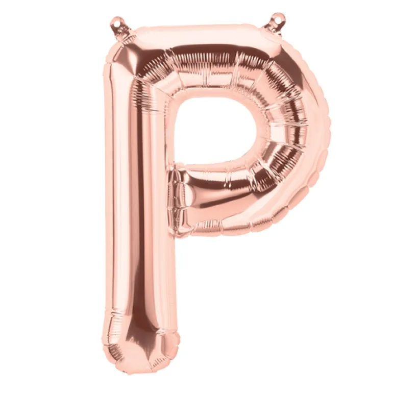Bokstav P - Rose Gold