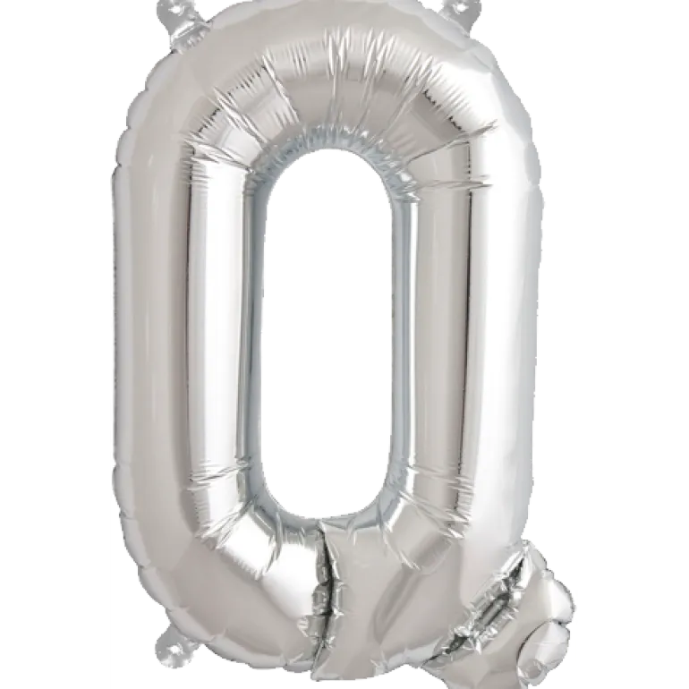 Bokstav Q Silver