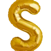 Bokstav S Gold