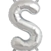 Bokstav S Silver