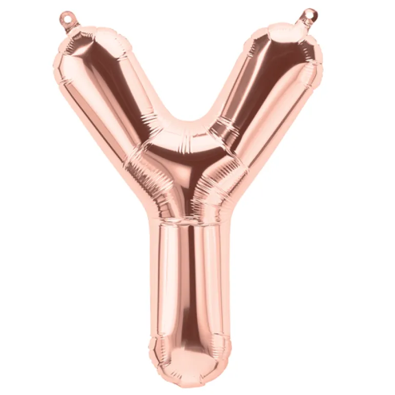 Bokstav Y - Rose Gold