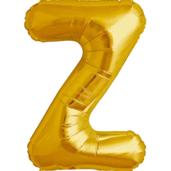 Bokstav Z Gold