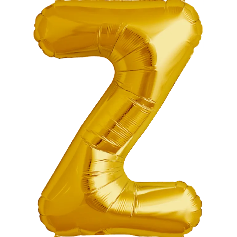 Bokstav Z Gold