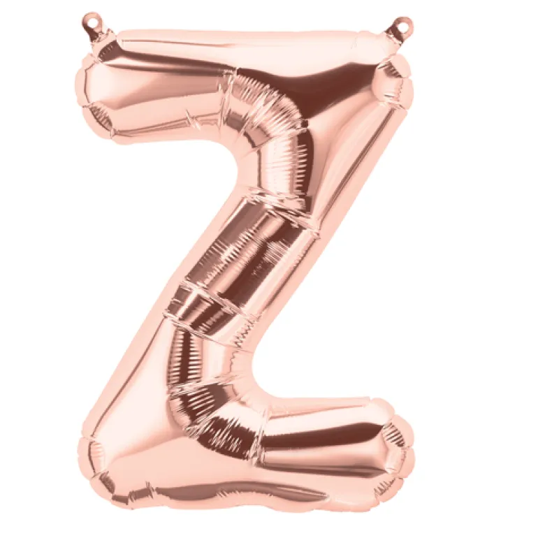 Bokstav Z - Rose Gold