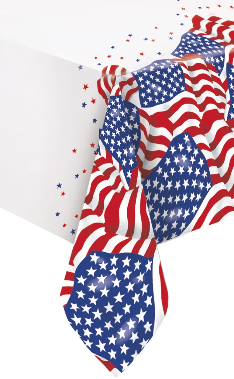 Bordduk - Amerikansk Flagg (USA) - Plast