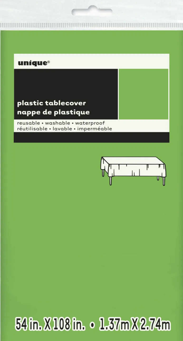 Bordduk - Limegrønn - Plast