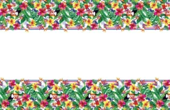Bordduk - Palme Luau - Plast