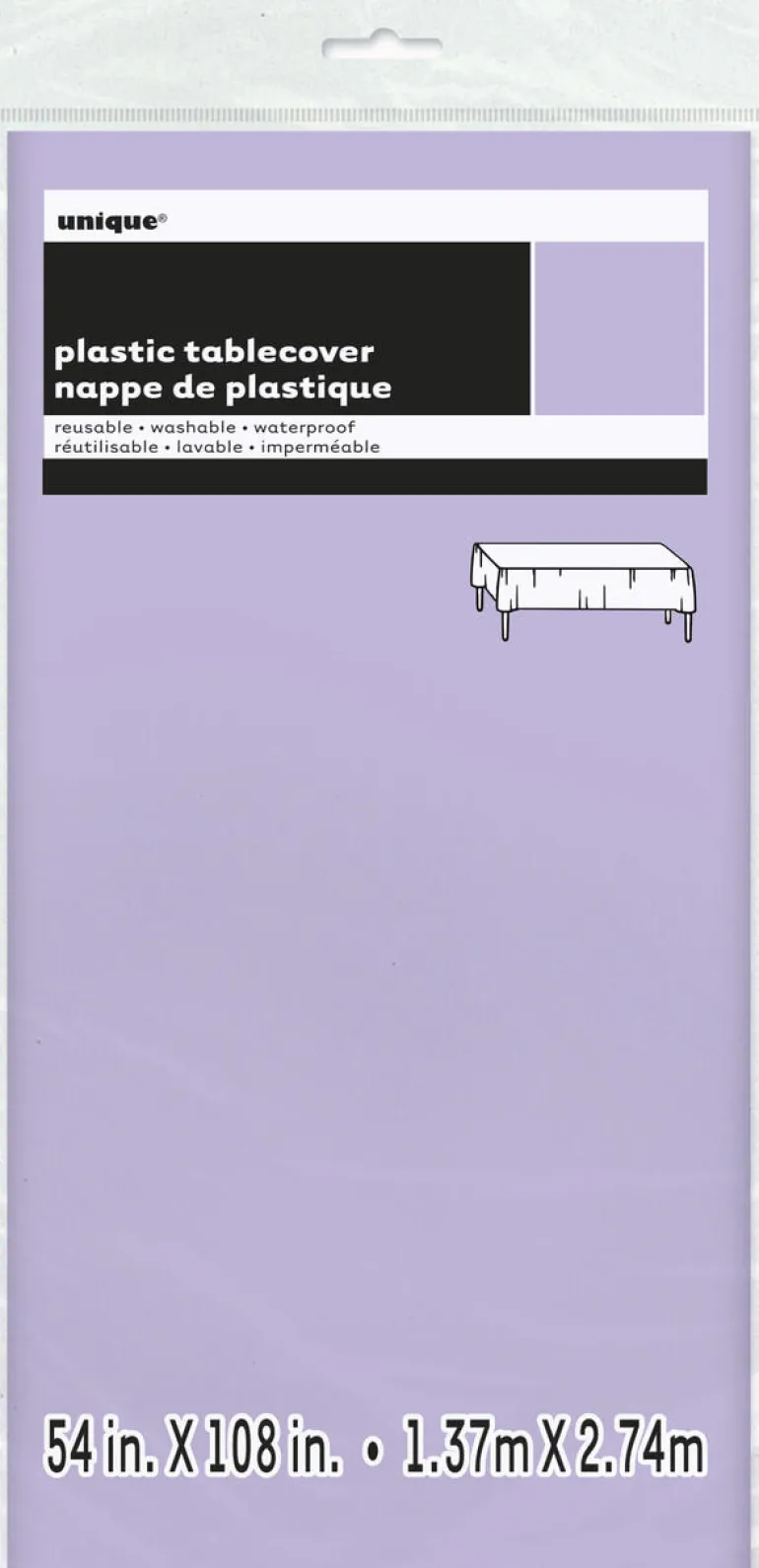 Bordduk Plast - Lavendel
