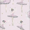 Bordduk Plast - Rosa Ballerina - 1 År