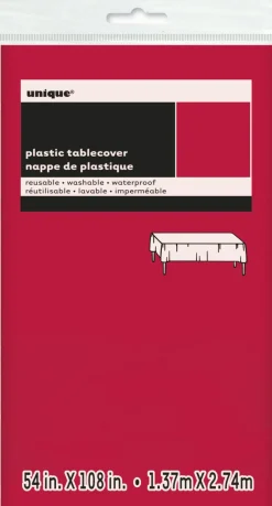 Bordduk - Rød - Plast