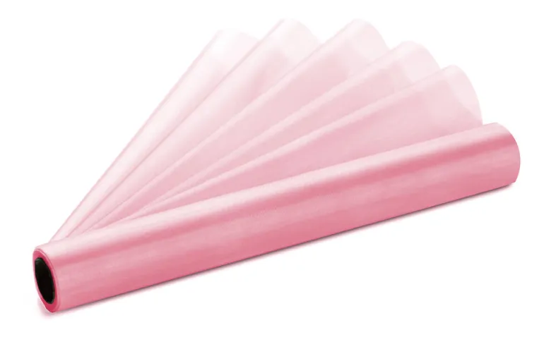 Bordløper - Organza - Lys Rosa Tekstil