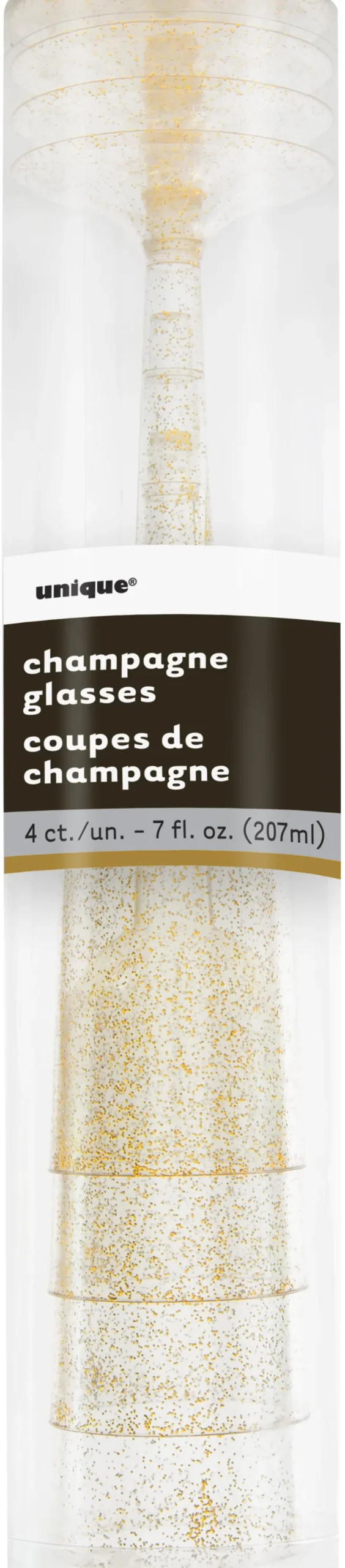 Champagneglass - Glitter Gull