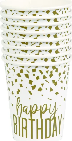 Confetti Gold Birthday