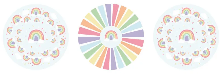 Cupcakeformer - Pastel Rainbow