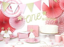 Cupcaketopper - Stjerne Første Bursdag