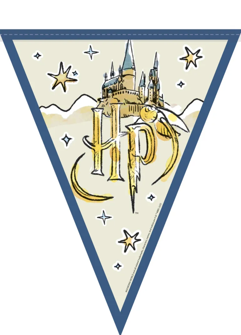 Dekorasjonssett - Harry Potter