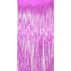 Dørgardin - Frynset - Sparkling Pink