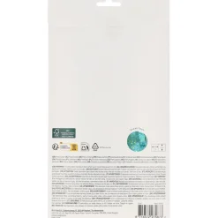 Dørgardin - Frynset - Sparkling Turquise