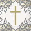 Fancy Gold & Silver Cross
