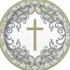 Fancy Gold & Silver Cross