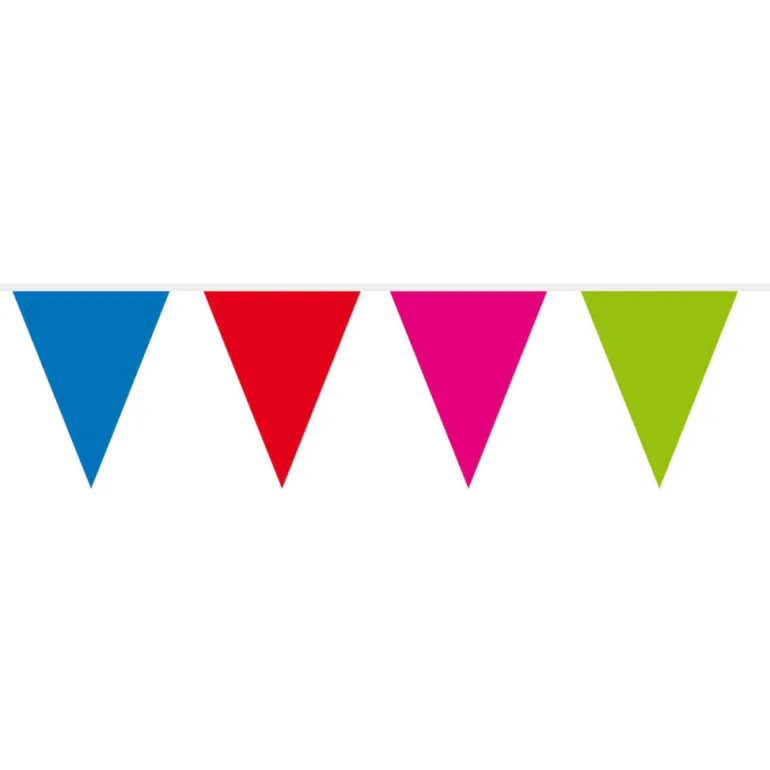 Flaggbanner - Flere Farger