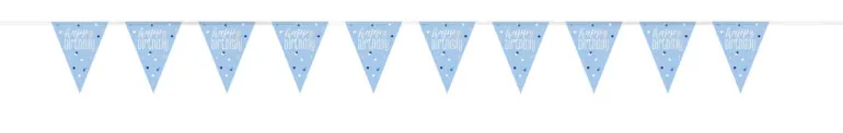 Flaggbanner - "Happy Birthday"